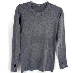 LULULEMON Swiftly Tech Long Sleeve Gray Size 6
